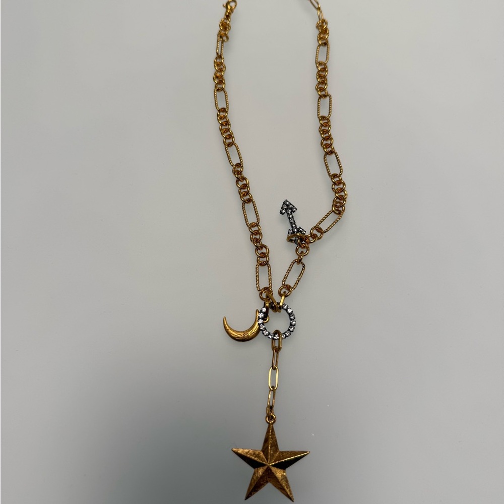 Elizabeth Cole Gold Necklace